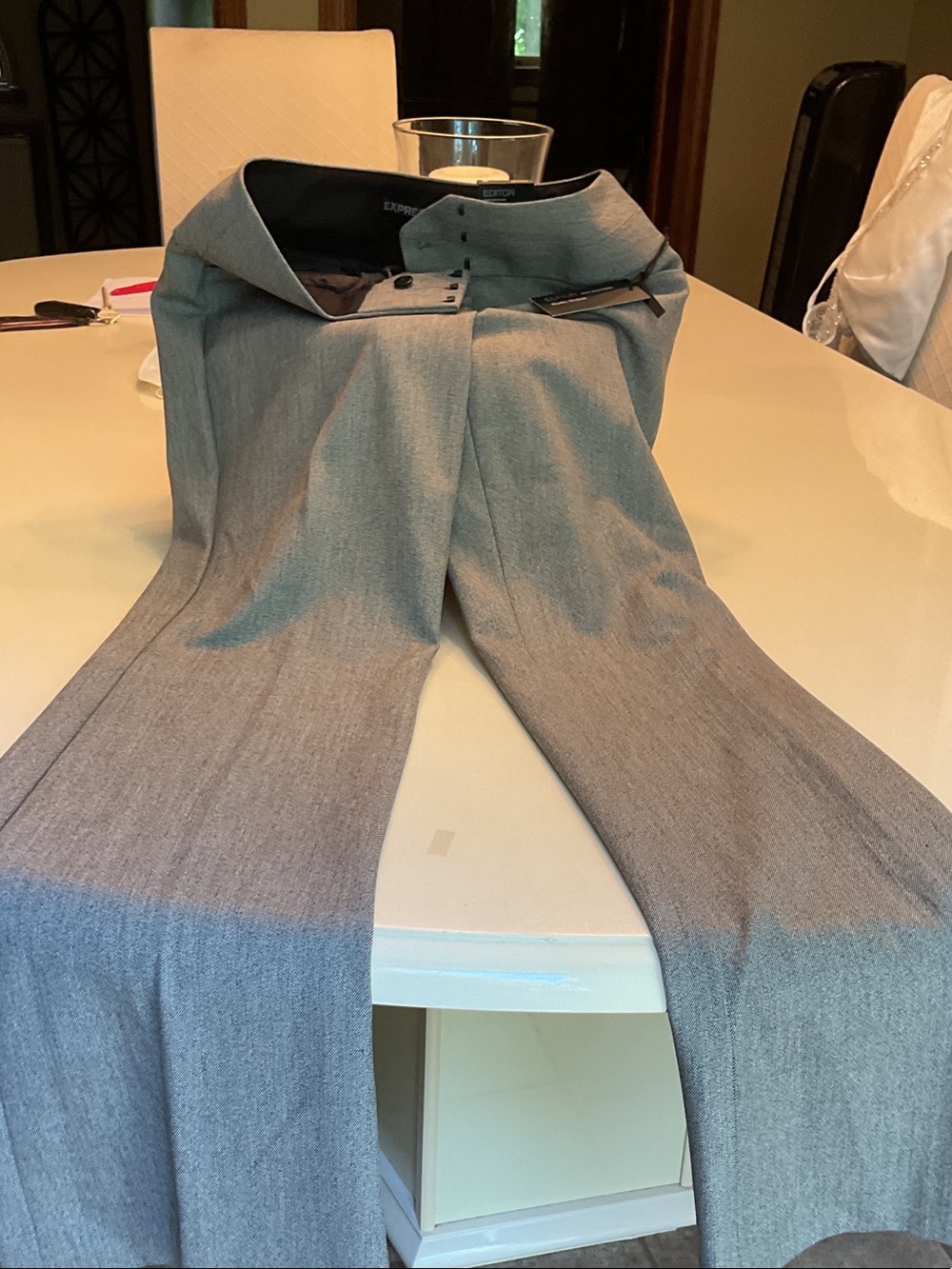 NWTExpress Gray woman  Dress Pants